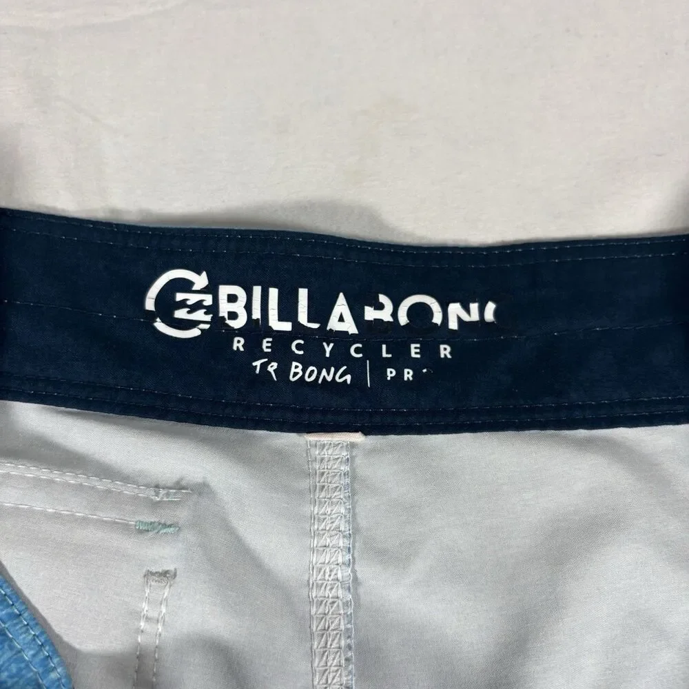 Billabong Recycled Blue Tropical Print Board Shorts